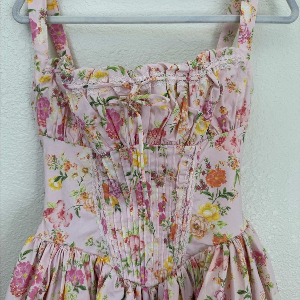 House of CB Pink Floral Dress
